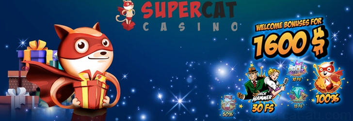 SuperCat Casino Welcome Bonus